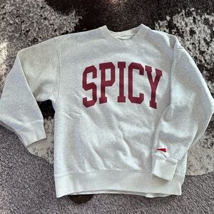 Abercrombie Oversized Spicy Crewneck